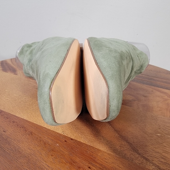 Matisse Vienna Sage Green Suede Women's Mules Size 9.5 - Picture 12 of 15